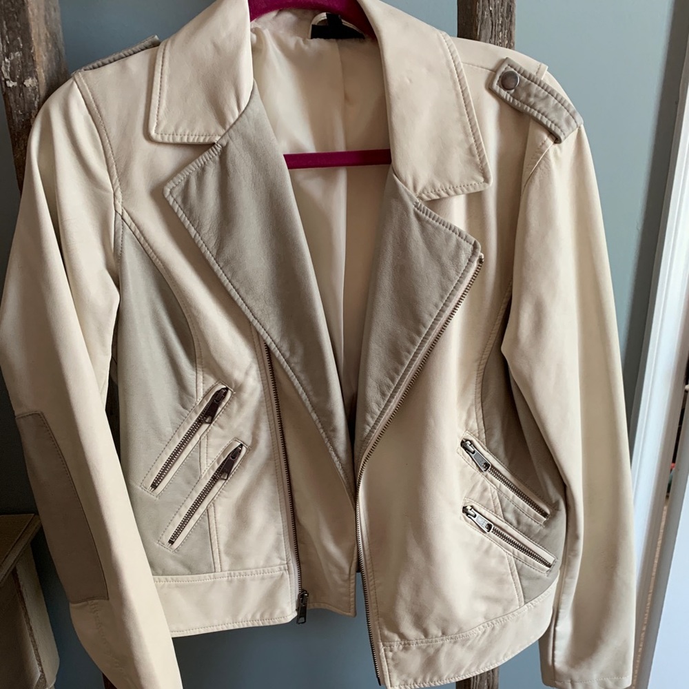 Pleather jacket, brand new.